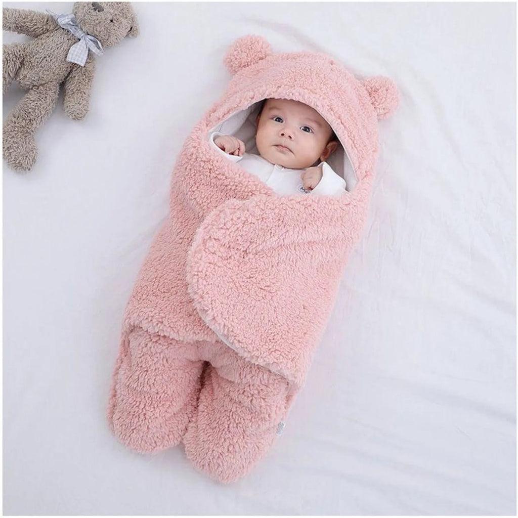 Saco Ovejero para Bebé | Saco de Dormir con Capucha 0-9 Meses