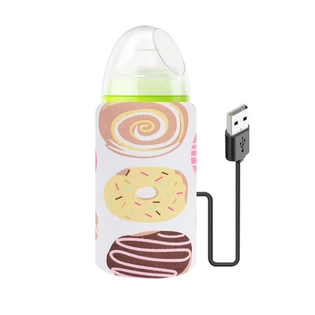 Calentador de Biberones Portátil USB para Bebé | Funda Térmica