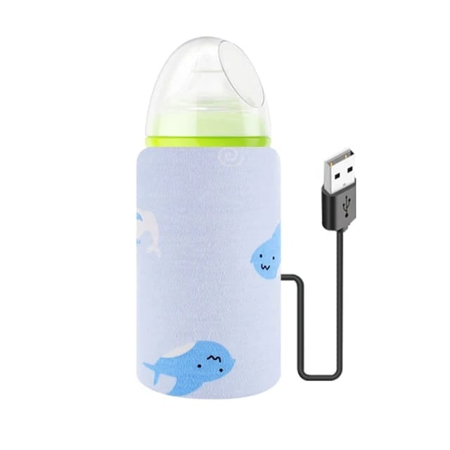 Calentador de Biberones Portátil USB para Bebé | Funda Térmica