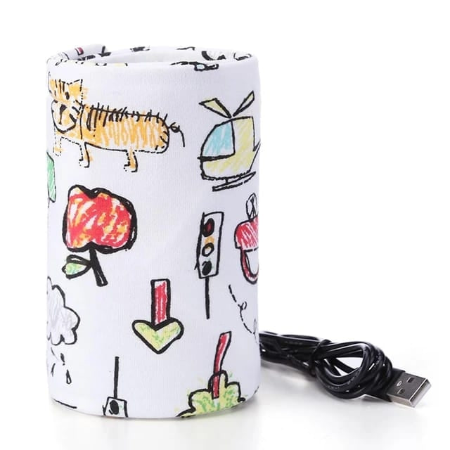 Calentador de Biberones Portátil USB para Bebé | Funda Térmica