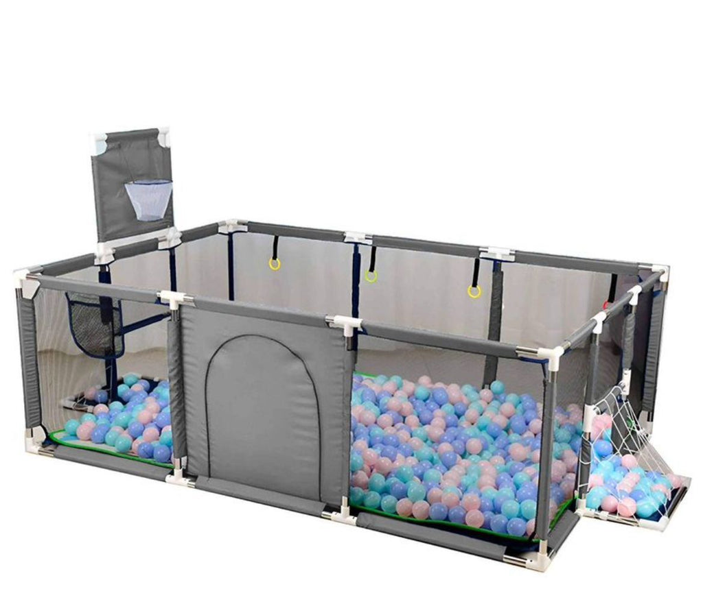 Corral de Juegos con 100 Pelotas – Centro de Actividades Seguro para tu Bebé | CRIELA BABY