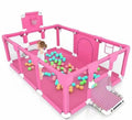 Corral de Juegos con 100 Pelotas – Centro de Actividades Seguro para tu Bebé | CRIELA BABY