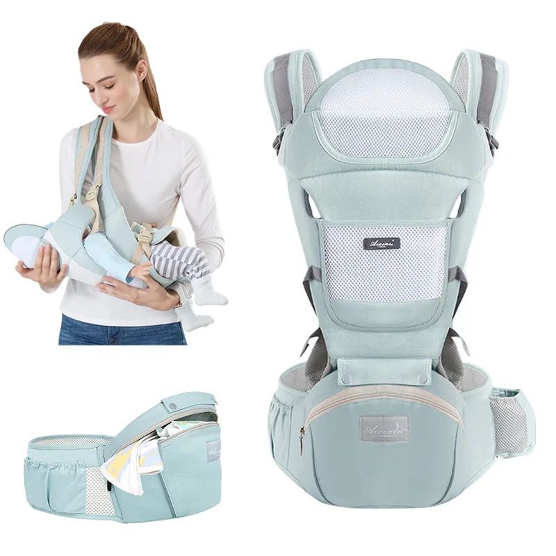 Cargador Ergonómico 3 Posiciones para Bebés | Portabebé Cómodo y Seguro | CRIELA BABY