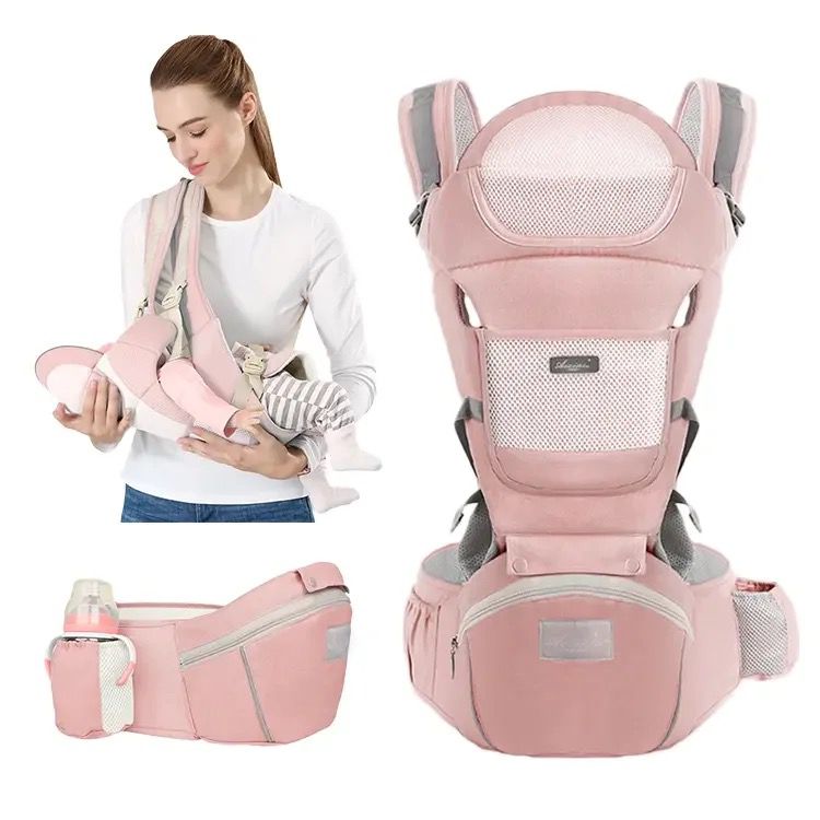 Cargador Ergonómico 3 Posiciones para Bebés | Portabebé Cómodo y Seguro | CRIELA BABY