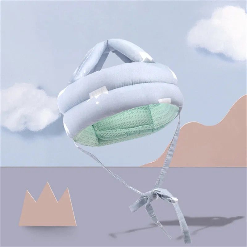 Casco Protector para Bebés + Rodillera Acolchada | Seguridad Antigolpes