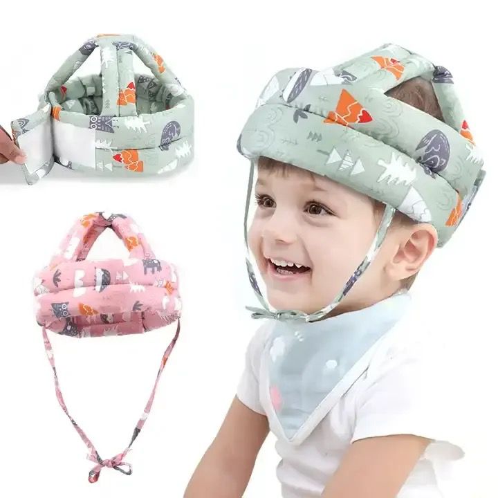 Casco Protector para Bebés + Rodillera Acolchada | Seguridad Antigolpes