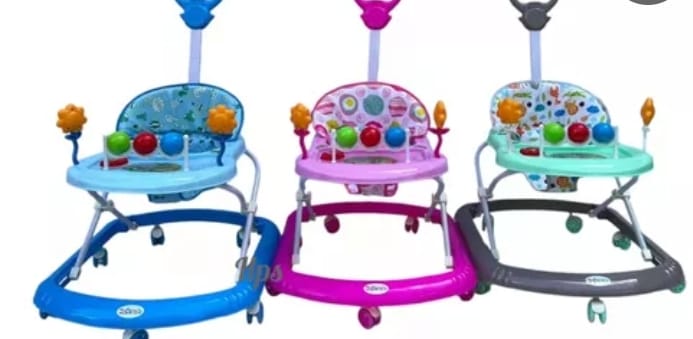 Caminador Graduable para Bebés con barra de juegos | Andadera Evolutiva con Bandeja Musical