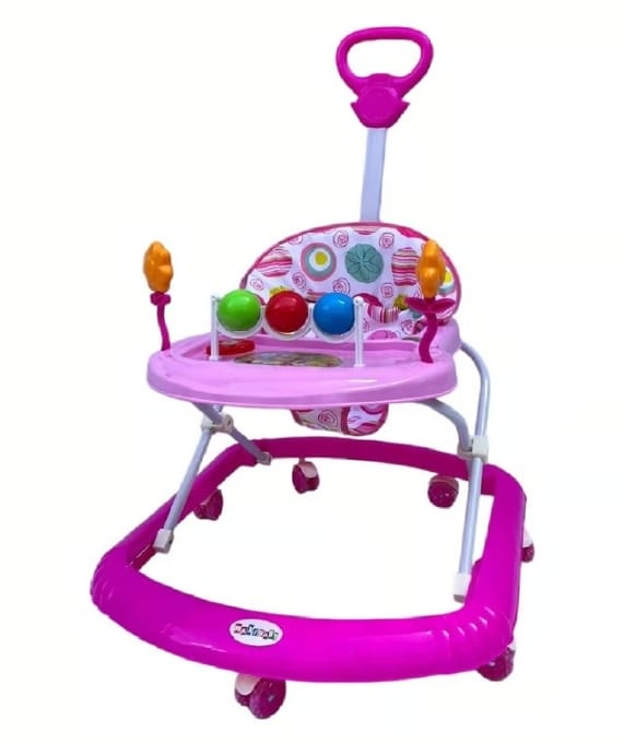 Caminador Graduable para Bebés con barra de juegos | Andadera Evolutiva con Bandeja Musical