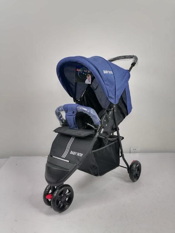 Coche Paseador de Tres Ruedas para Bebé | Seguridad y Practicidad en Tus Paseos