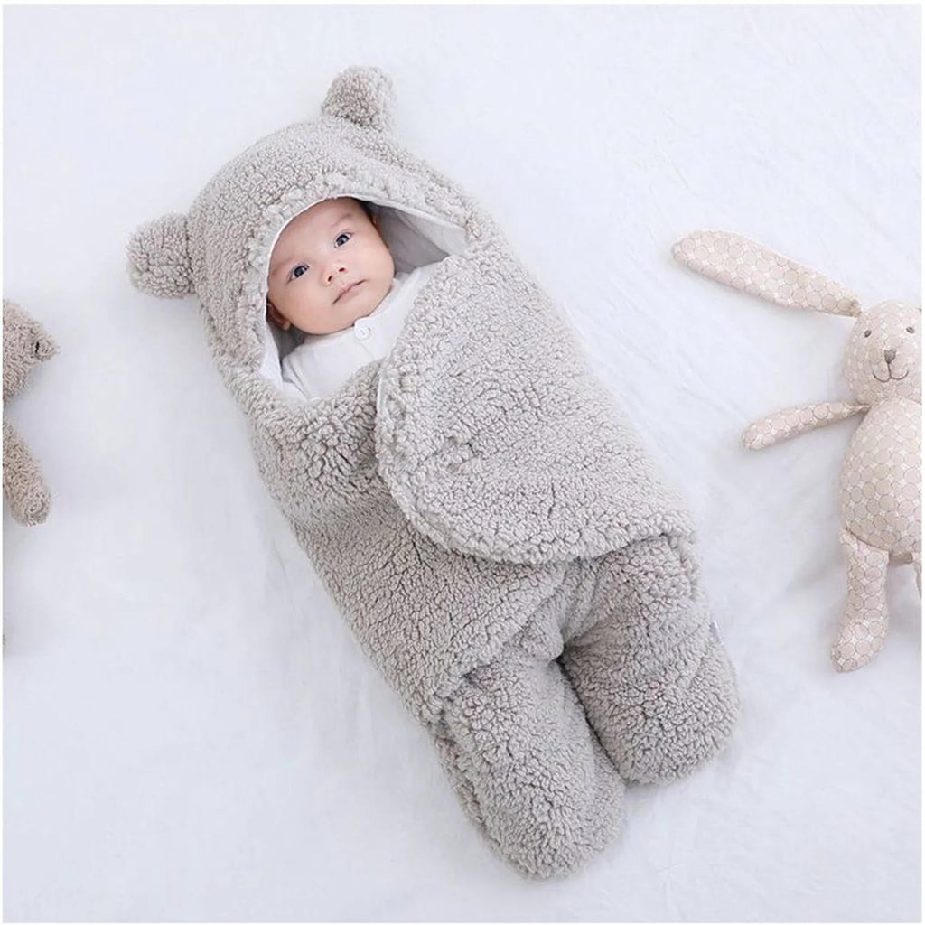 Saco Ovejero para Bebé | Saco de Dormir con Capucha 0-9 Meses