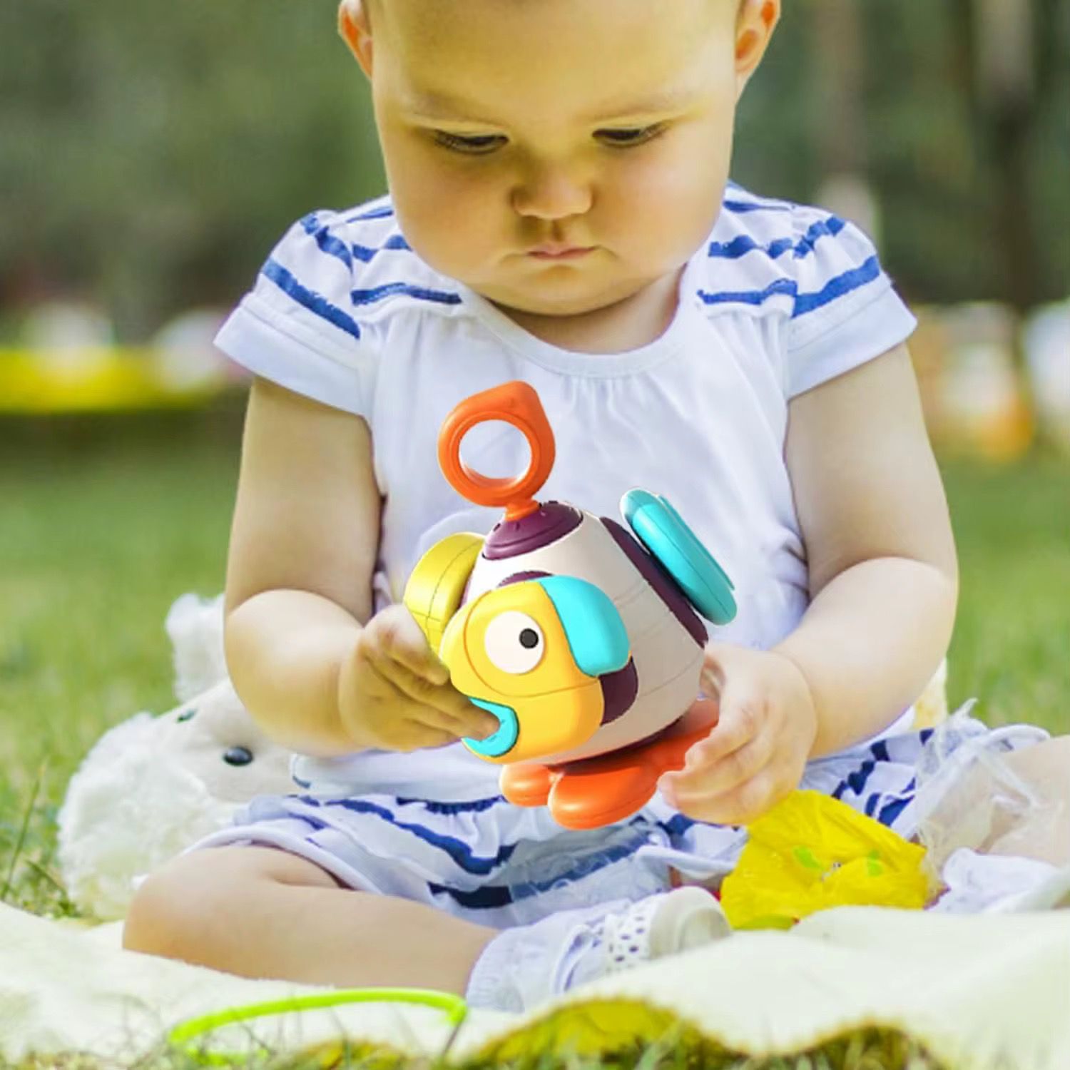 Cubo Sensorial de Actividades para Bebés | Estimulación Temprana
