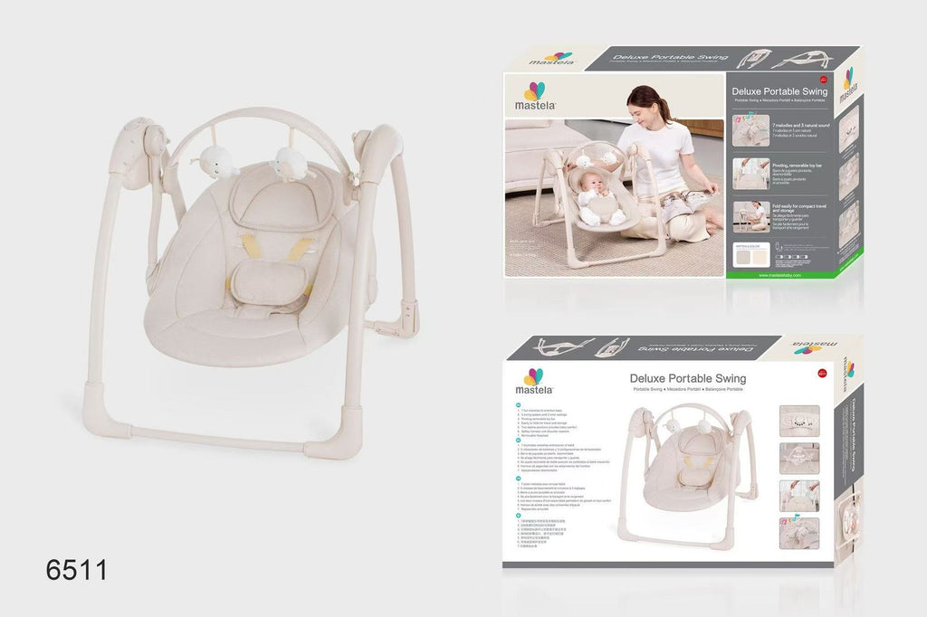 Columpio Eléctrico Portátil Deluxe | CRIELA BABY™