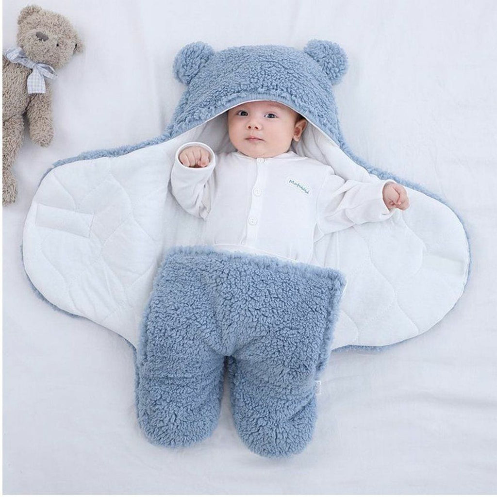Saco Ovejero para Bebé | Saco de Dormir con Capucha 0-9 Meses
