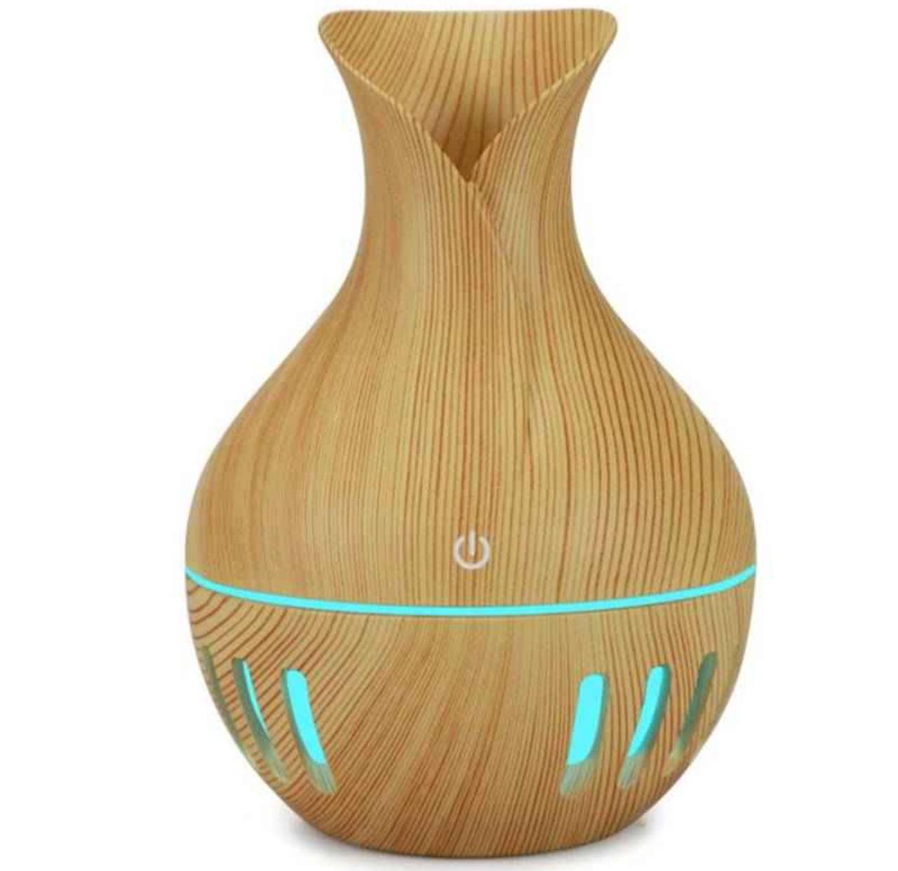 Humidificador Difusor de Aroma con Luz LED | 130 ml