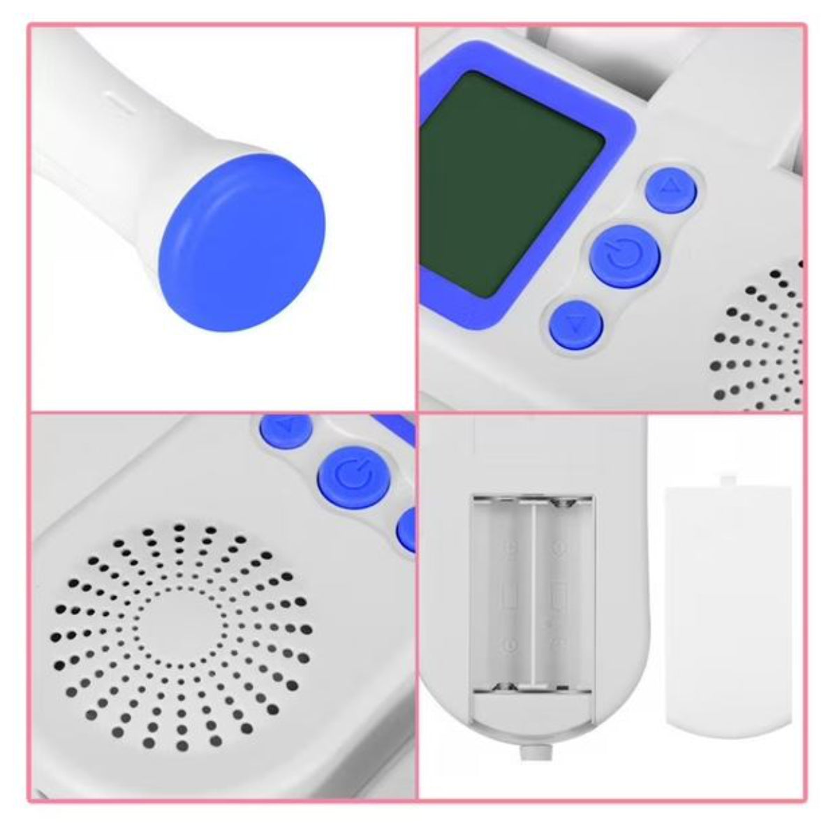 Monitor Fetal Doppler Ultrasonido | Escucha el Corazón de tu Bebé