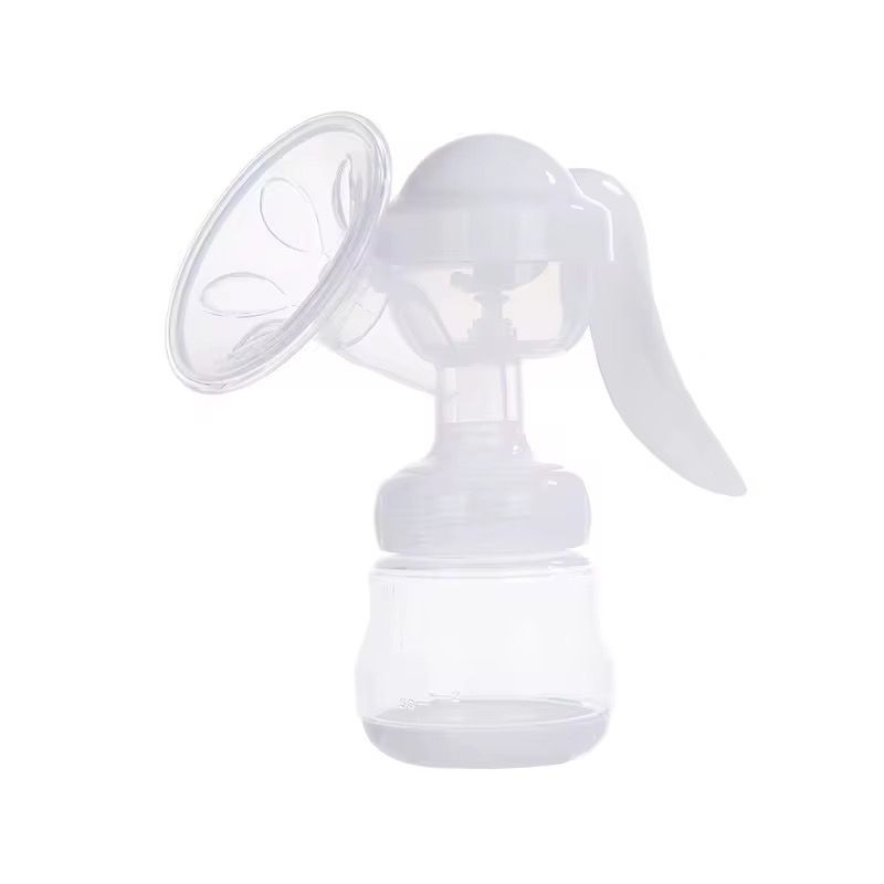 Extractor de Leche Manual con Biberón | Silicona Suave Antirreflujo