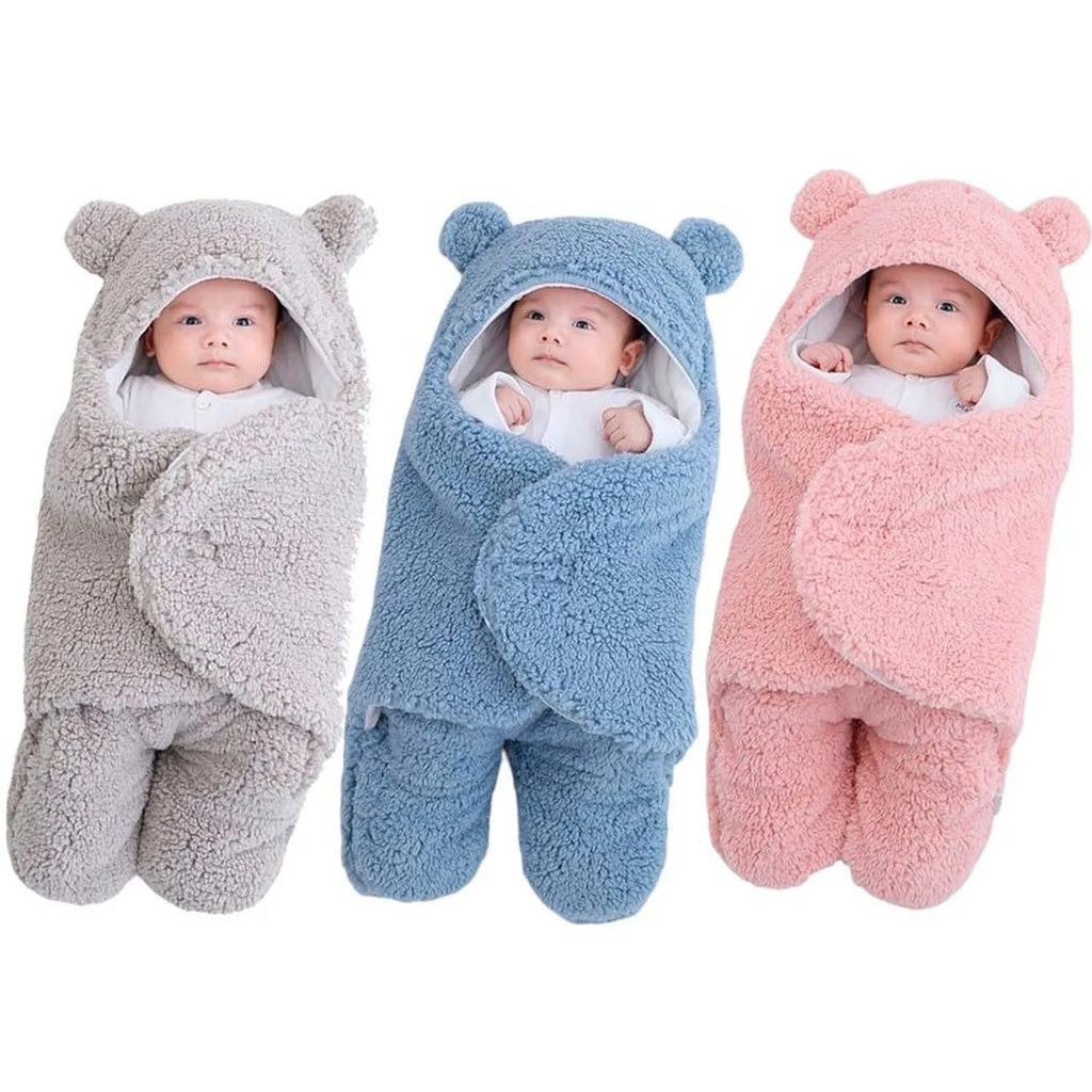 Saco Ovejero para Bebé | Saco de Dormir con Capucha 0-9 Meses