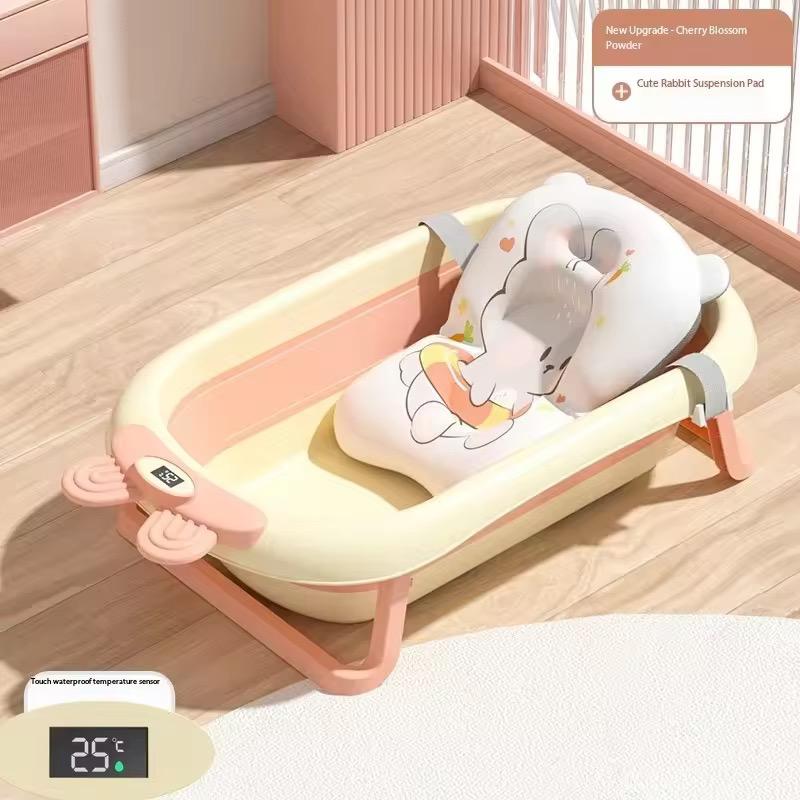 Combo Bañera Plegable con Almohadilla y Ducha Eléctrica | CRIELA BABY™