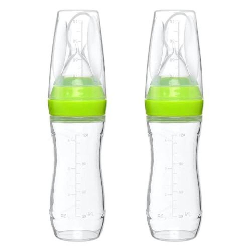 Bibérón Cuchara en Silicona para Bebés | Alimentación Complementaria