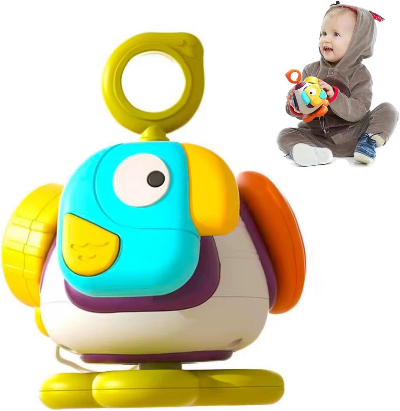 Cubo Sensorial de Actividades para Bebés | Estimulación Temprana