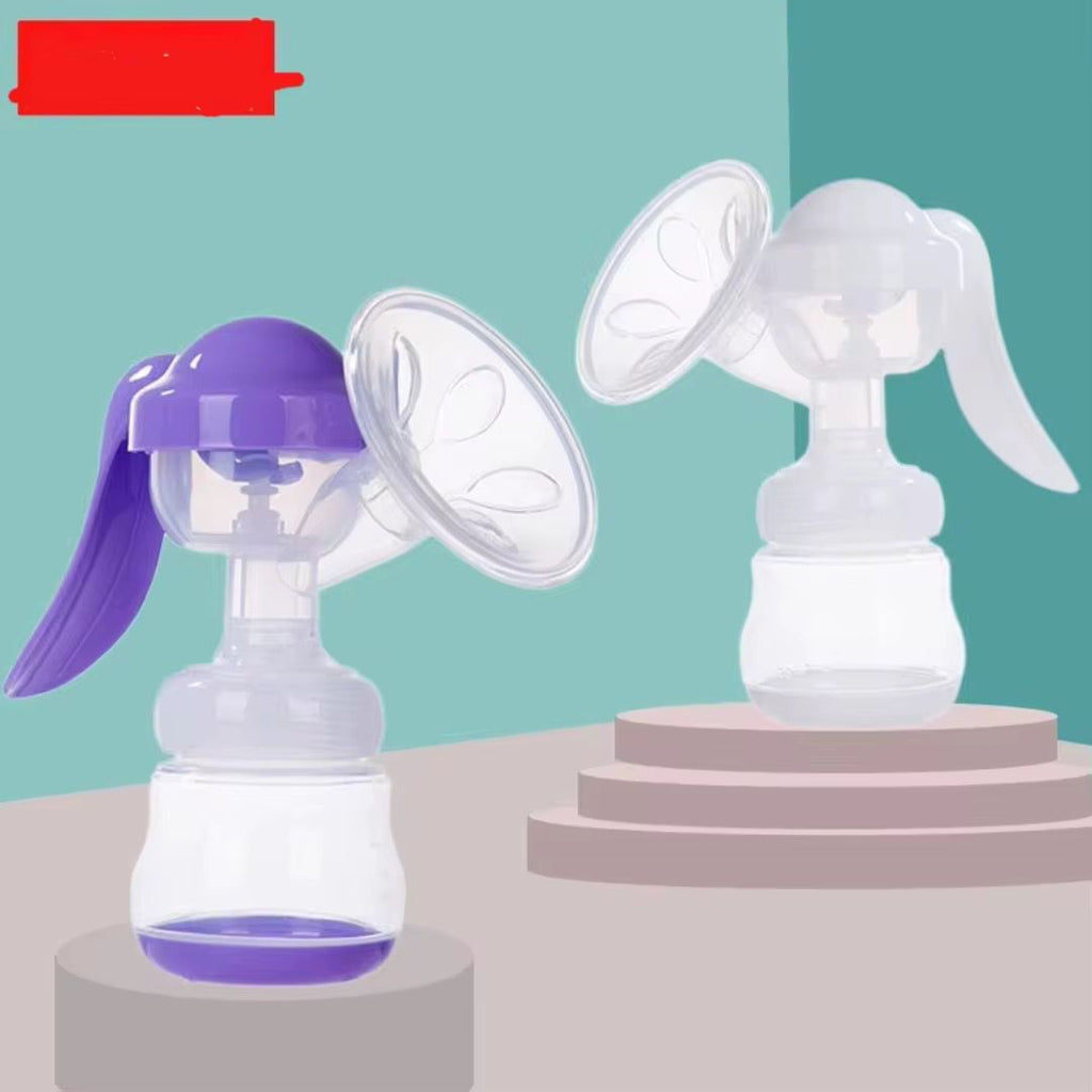 Extractor de Leche Manual con Biberón | Silicona Suave Antirreflujo