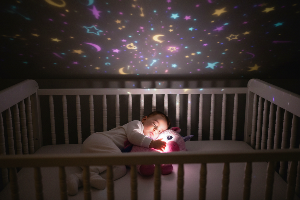 Peluche Proyector de Luces para Bebés | Duerme Tranquilo Cada Noche