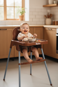 Silla Comedor para Bebé Bebisso | Asiento Anatómico y Arnés de Seguridad