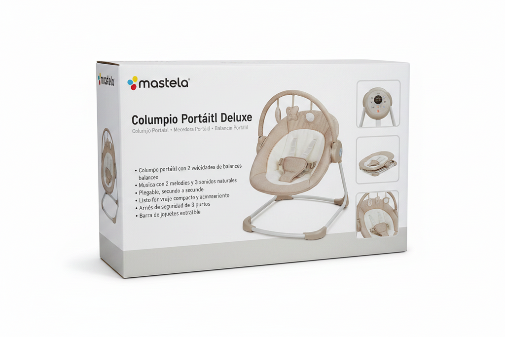 Columpio Eléctrico Portátil Deluxe | CRIELA BABY™