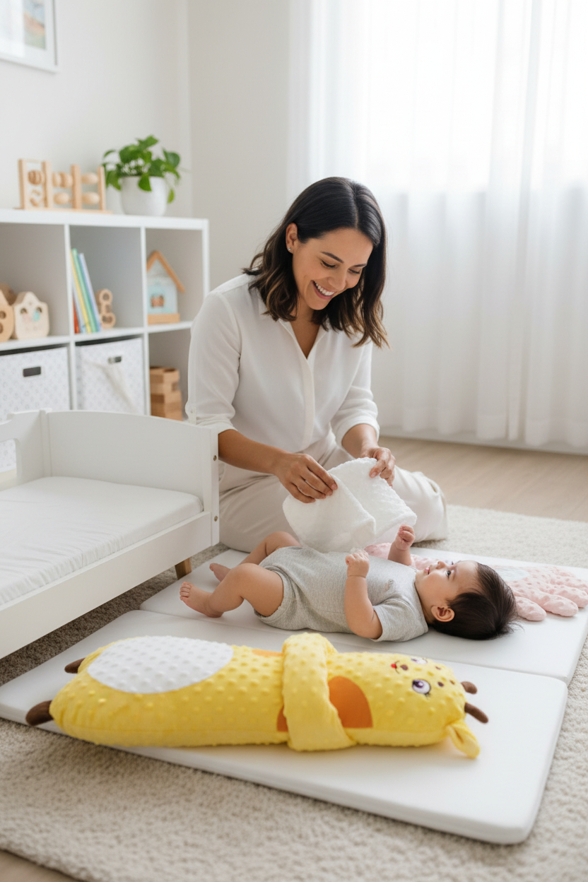 Almohada de palmaditas para bebé