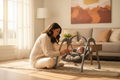 Columpio Eléctrico Portátil Deluxe | CRIELA BABY™