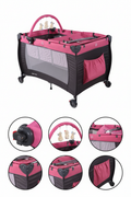 Partes principales del corral Baby Tatis rosa