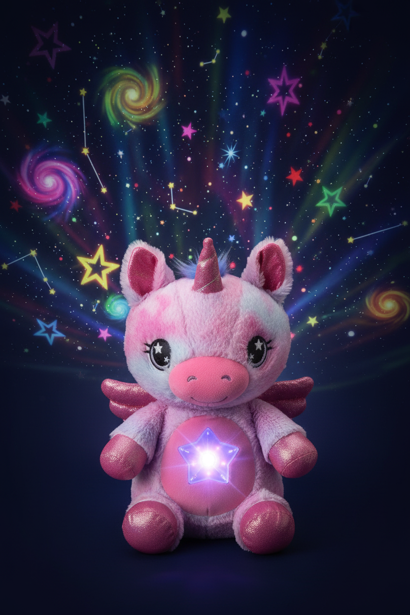Peluche Proyector de Luces para Bebés | Duerme Tranquilo Cada Noche