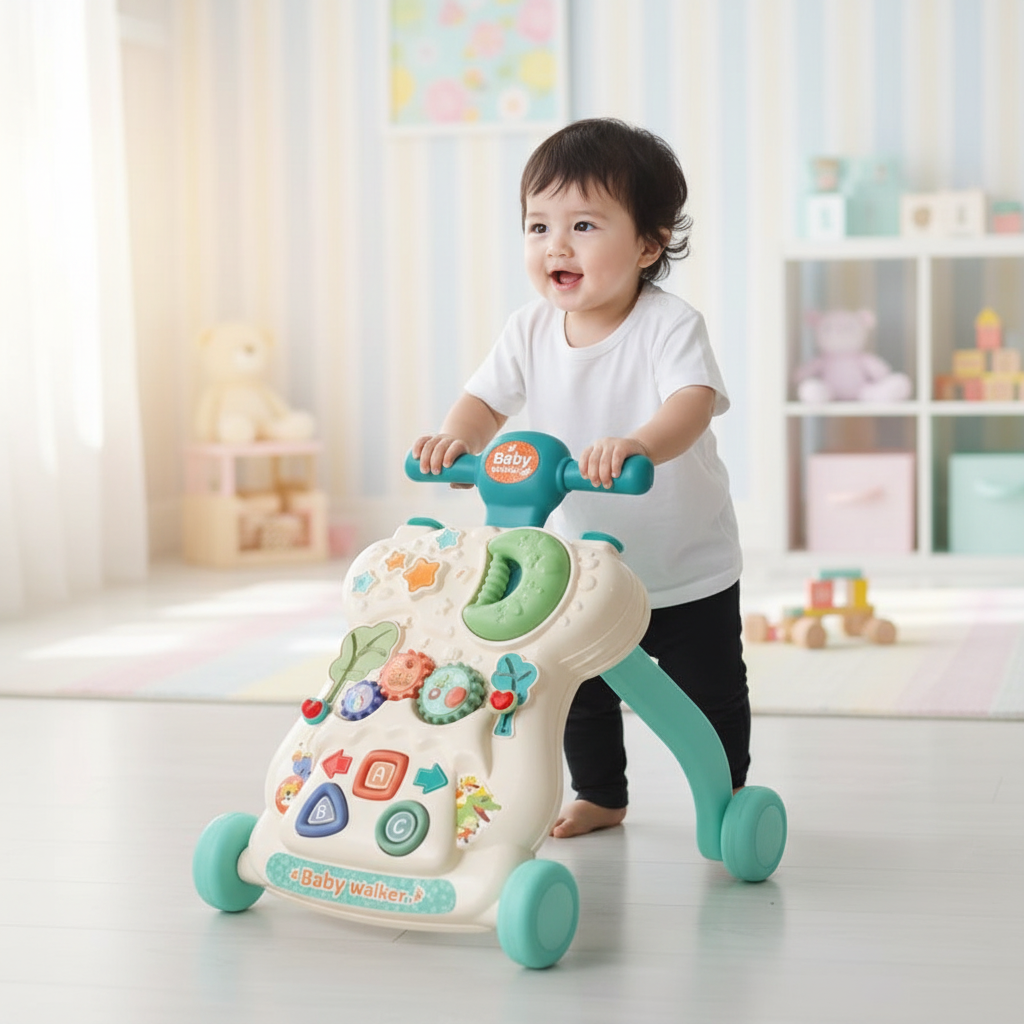 Caminador de Bebé Musical con Panel de Actividades | CRIELA BABY™